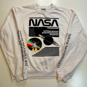 NASA “Explore” crewneck sweater